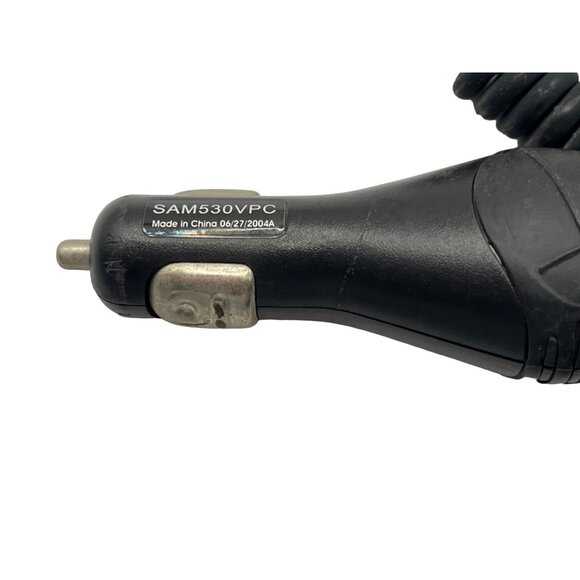 Samsung Car Charger SAM530VPC Black Coiled Cord For Samsung Phones 67h - Picture 2 of 3